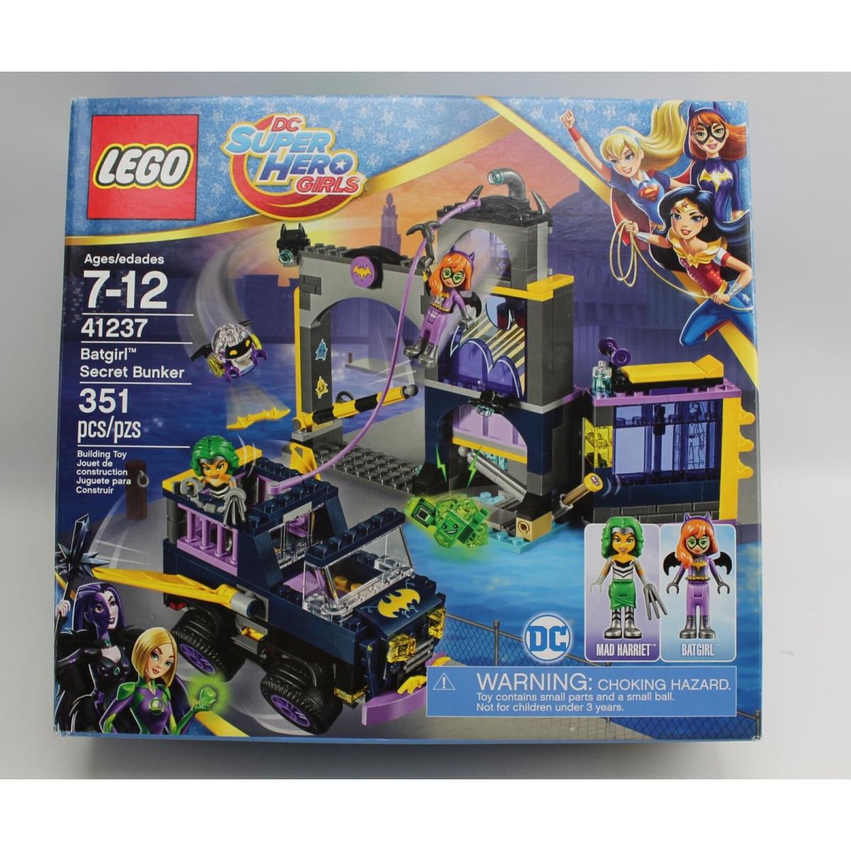 Lego DC Super Hero Girls Batgirl Secret Bunker Set 41237