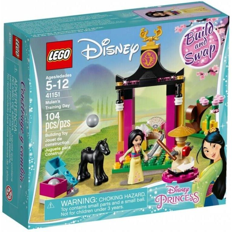 Lego 41151 Disney Mulan`s Training Day Building Kit 104 Pcs Playset Retired Set