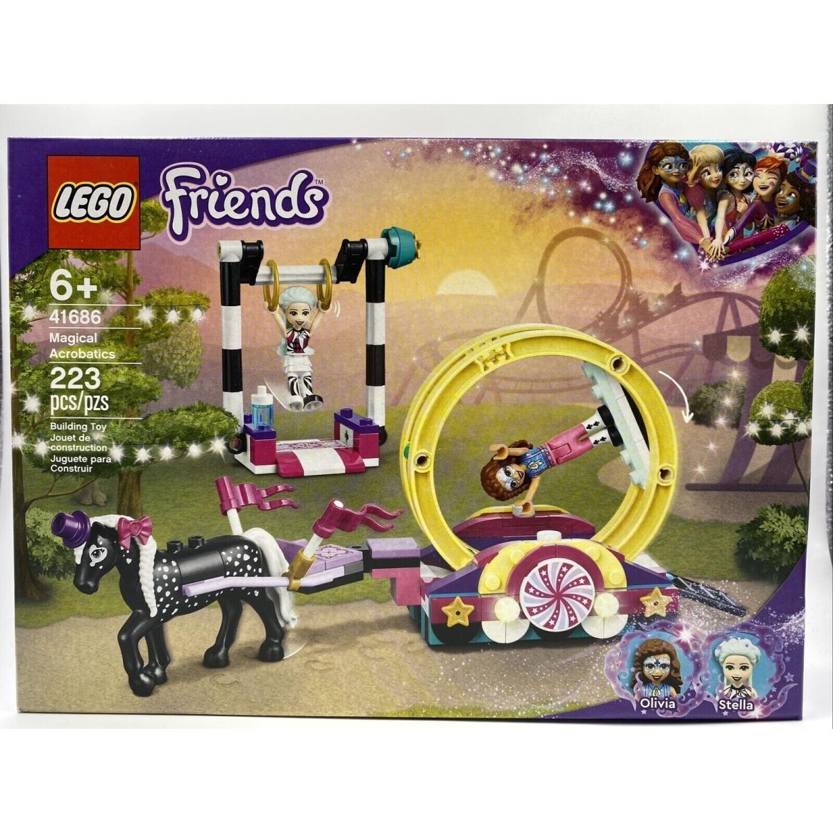 Lego Friends 41686 Magical Acrobatics Building Kit 223 Pcs Playset Retired Set