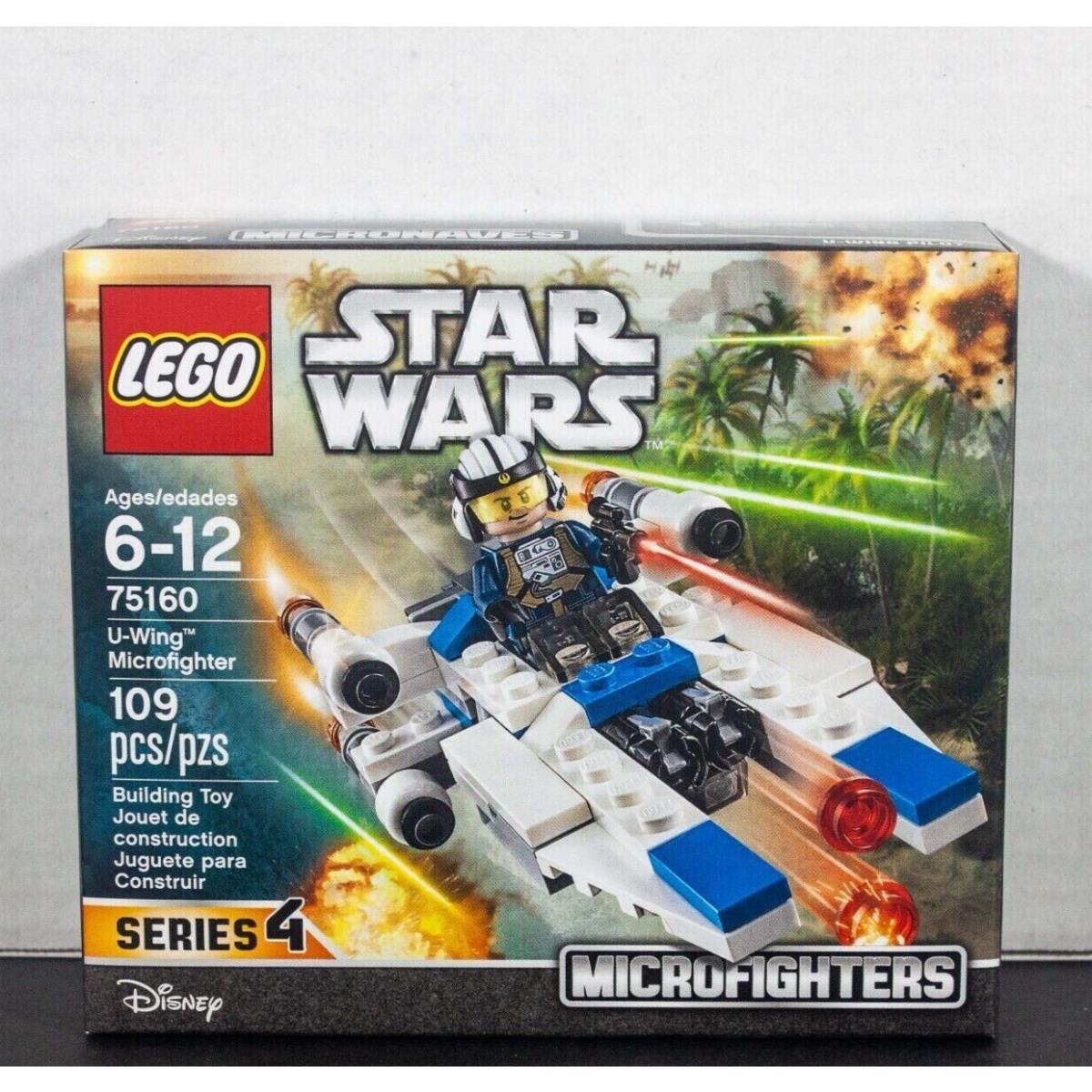 Lego Star Wars U-wing Microfighter 75160 Building Kit 109 Pcs Retired Set