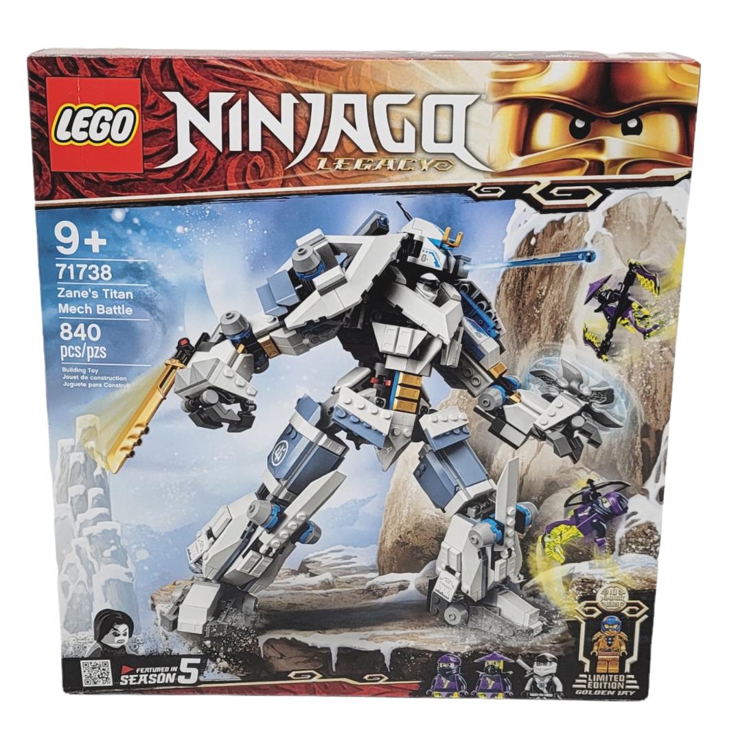 Lego Ninjago Legacy 71738 Zane`s Titan Mech Battle 840pcs Age 9+
