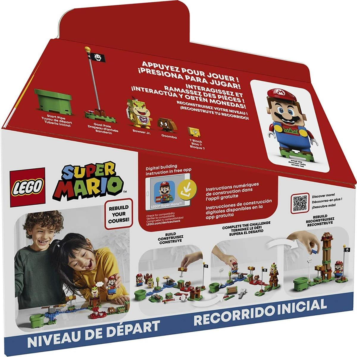 Lego Super Mario Adventures- 71360 Mario Starter Course-new