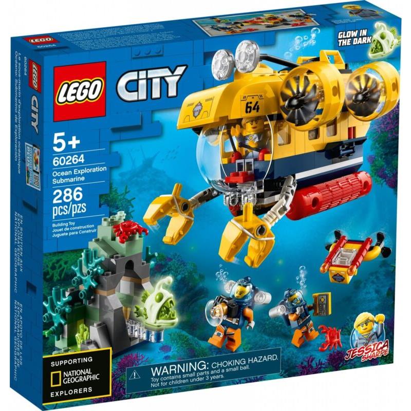 Lego 60264 City Series Ocean Exploration Submarine