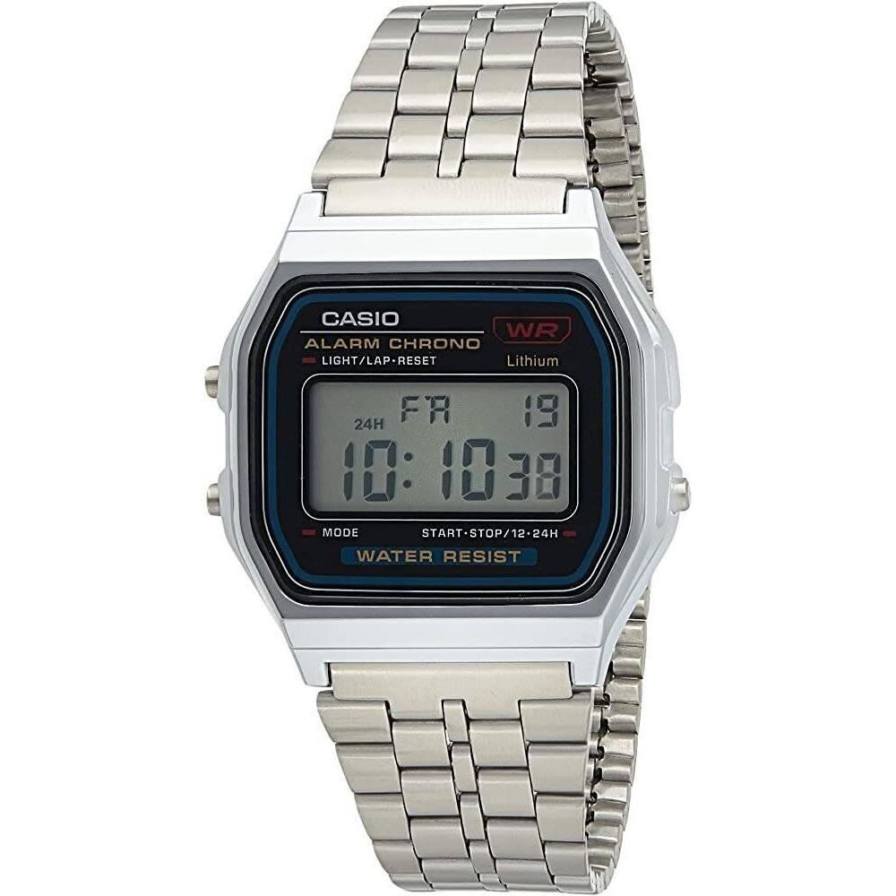 Casio A159WA-N1 Youth Vintage Series Stainless Steel Digital Watch