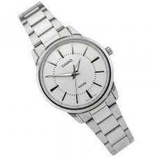 Casio LTP1303D-7AV Analog Ladies Quartz Stainless Steel Silver Watch