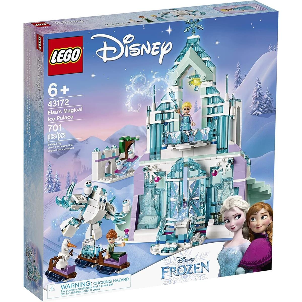 Lego 43172 Disney Frozen Elsa`s Magical Ice Palace 701 Pieces Building Set