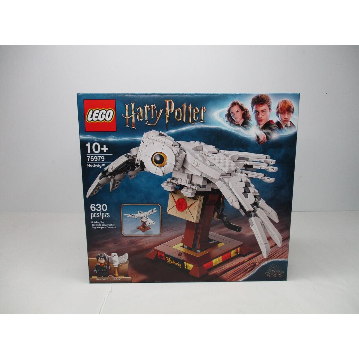 Lego Harry Potter Hedwig Owl Retired Set 75979 630 Pcs