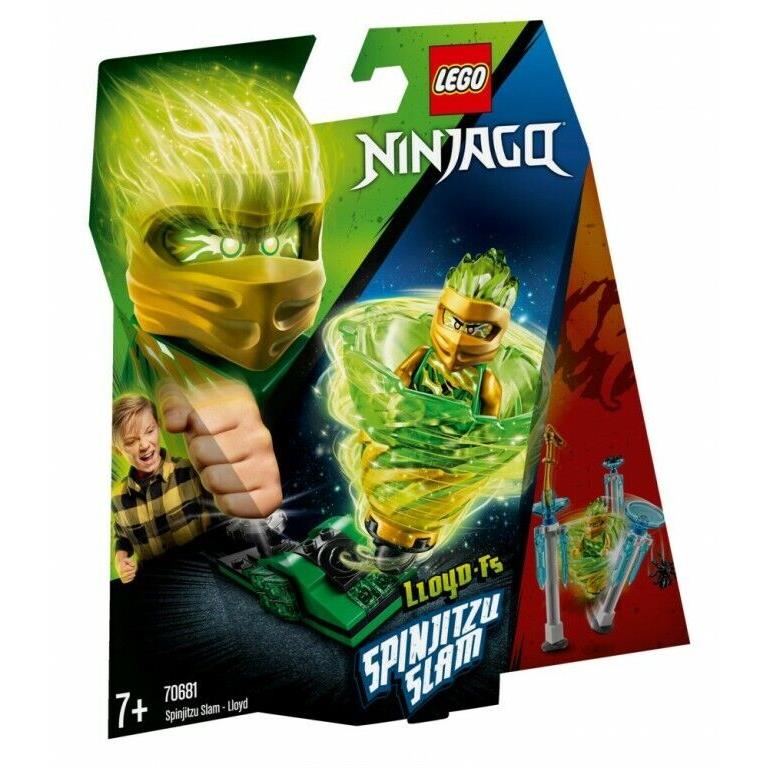Lego Ninjago: Spinjitzu Slam - Lloyd 70681 Building Kit 70pcs Retired Set