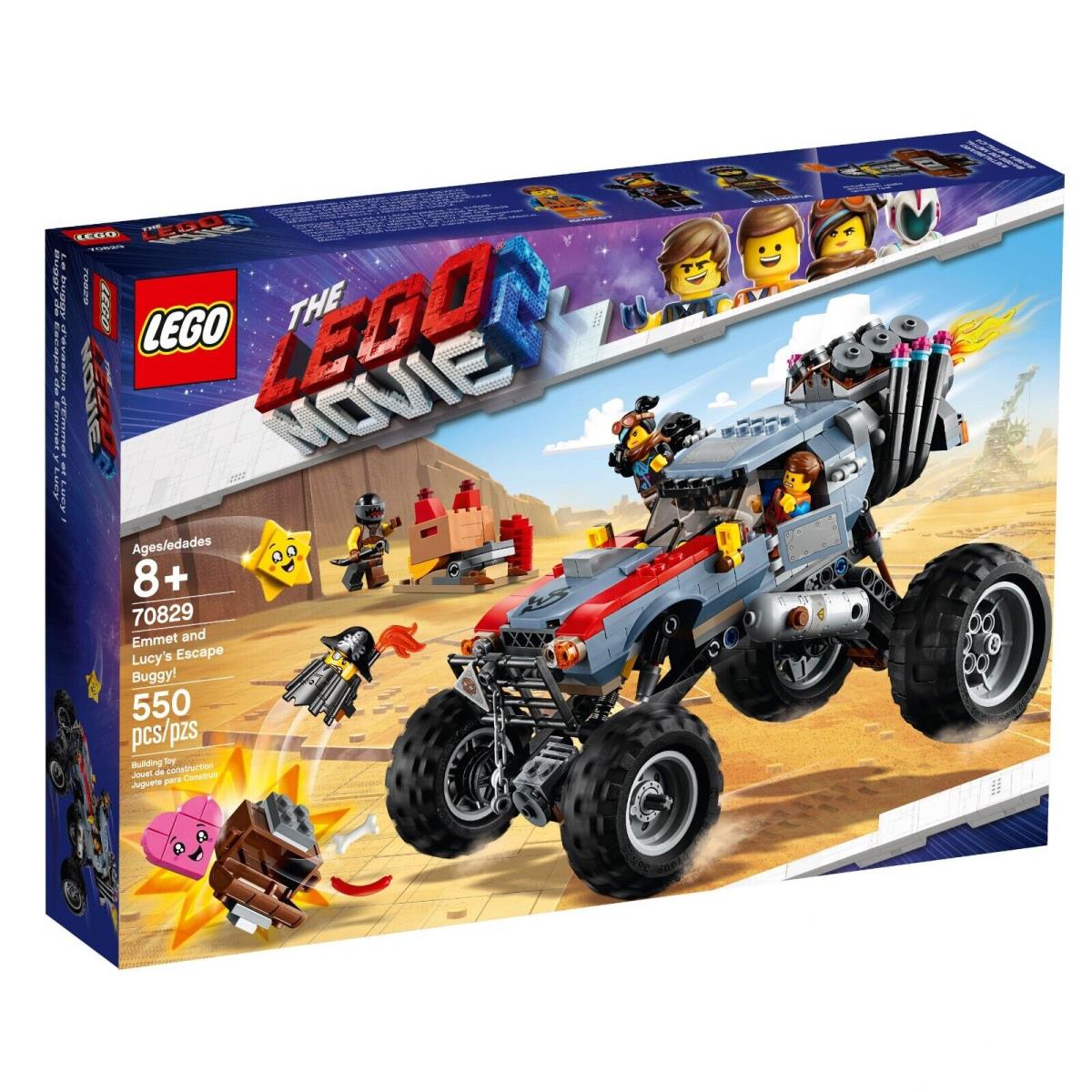 Lego 70829 Emmet and Lucy`s Escape Buggy The Lego Movie Retired
