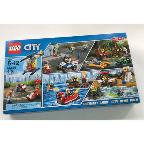 Lego 66559 Ultimate City Hero Pack 5 Sets in 1 Target Exclusive 18 Minifigs