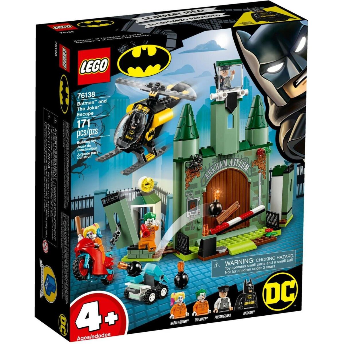 Lego DC Comics Super Heroes Batman and The Joker Escape Set 76138 Harley Quinn