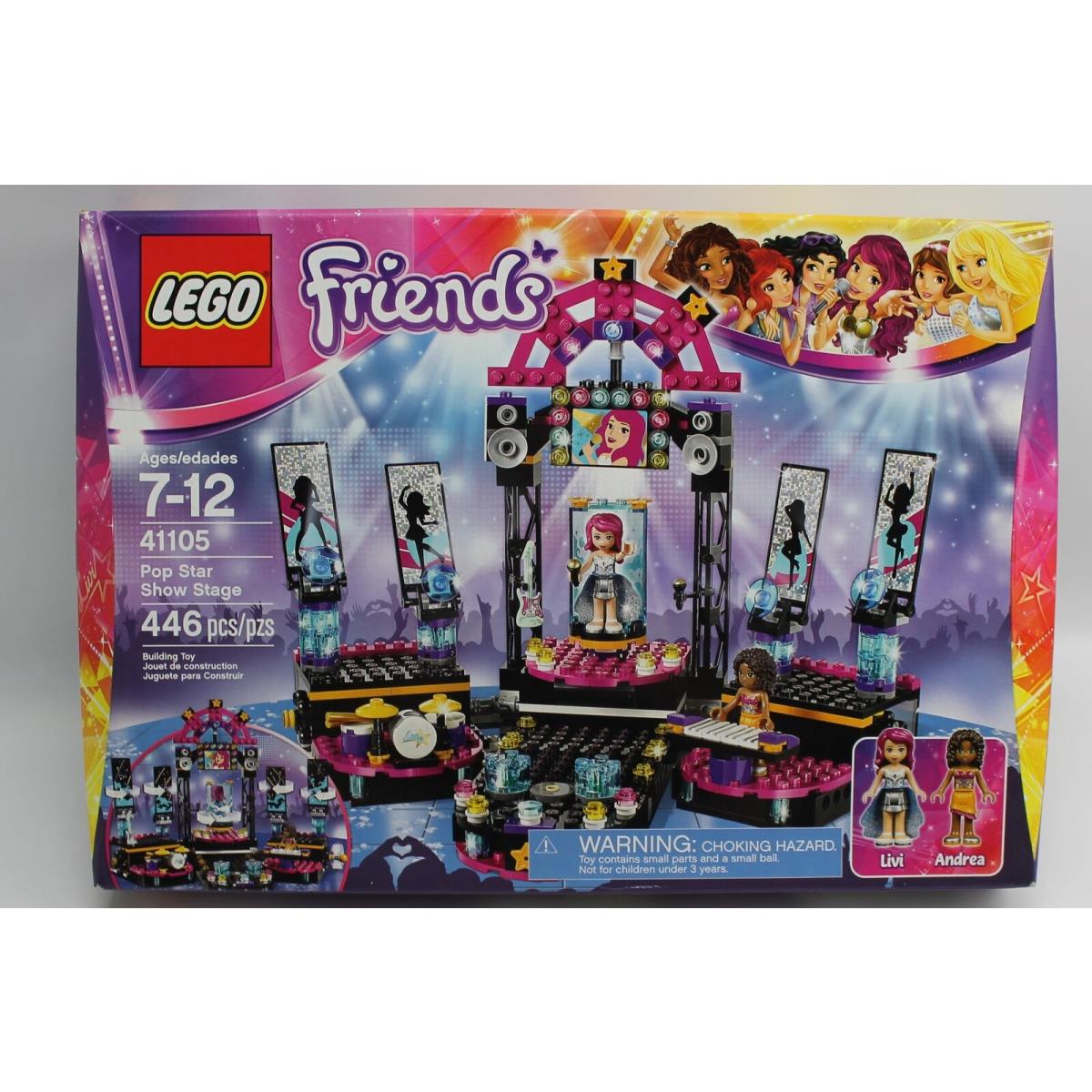 Lego Friends Pop Star Show Stage Set 41105