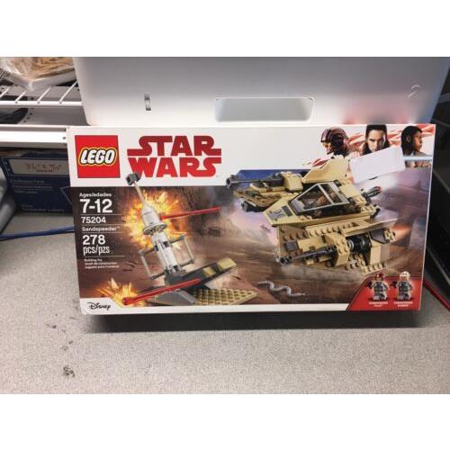 Lego Star Wars Sandspeeder Set 75204