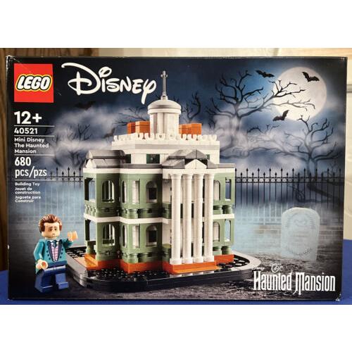 Lego 40521 Mini Disney The Haunted Mansion Building Toy 680 Pieces 2022