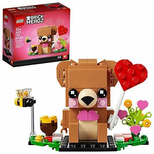 Lego Brickheadz Valentine`s Bear 40379 Building Kit Playset Jan.1 2021