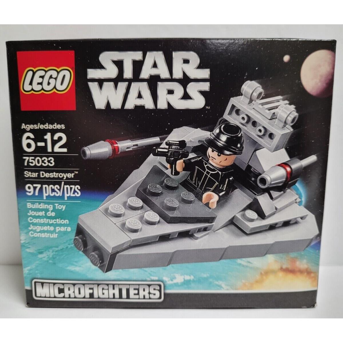 Lego Star Wars 75033 Star Destroyer Building Kit 100 Pcs Retired Playset