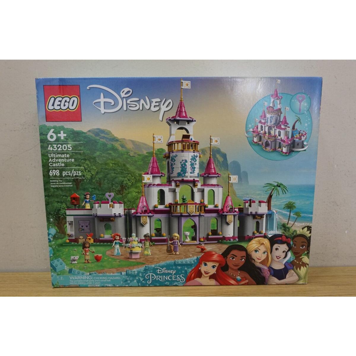 Lego Disney: Ultimate Adventure Castle 43205 698 Pcs Complete Set