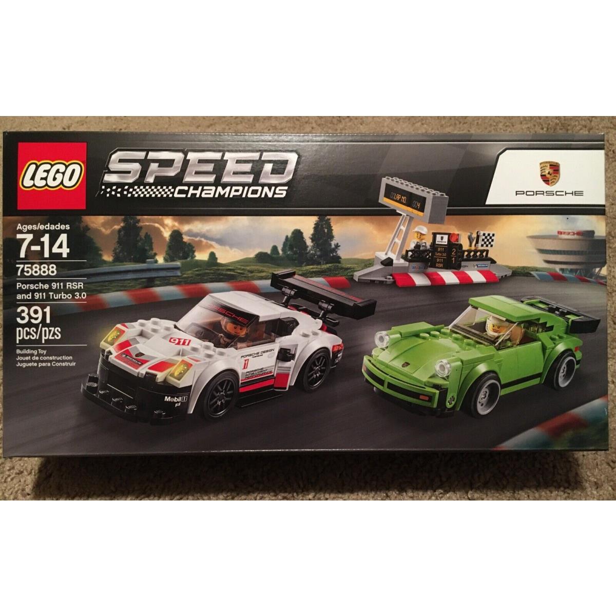Lego Speed Champions - Porsche 911 Rsr and 911 Turbo 3.0 - Set 75888
