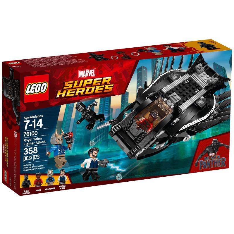 Lego Royal Talon Fighter Attack 76100 Set Box sh469 sh467 Minifigures