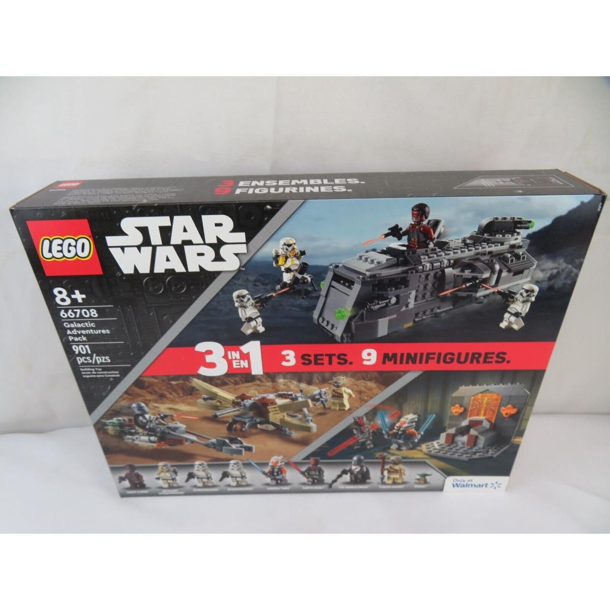 Lego Star Wars 66708 Galactic Adventures Pack 3 in 1 75311 75310 75299
