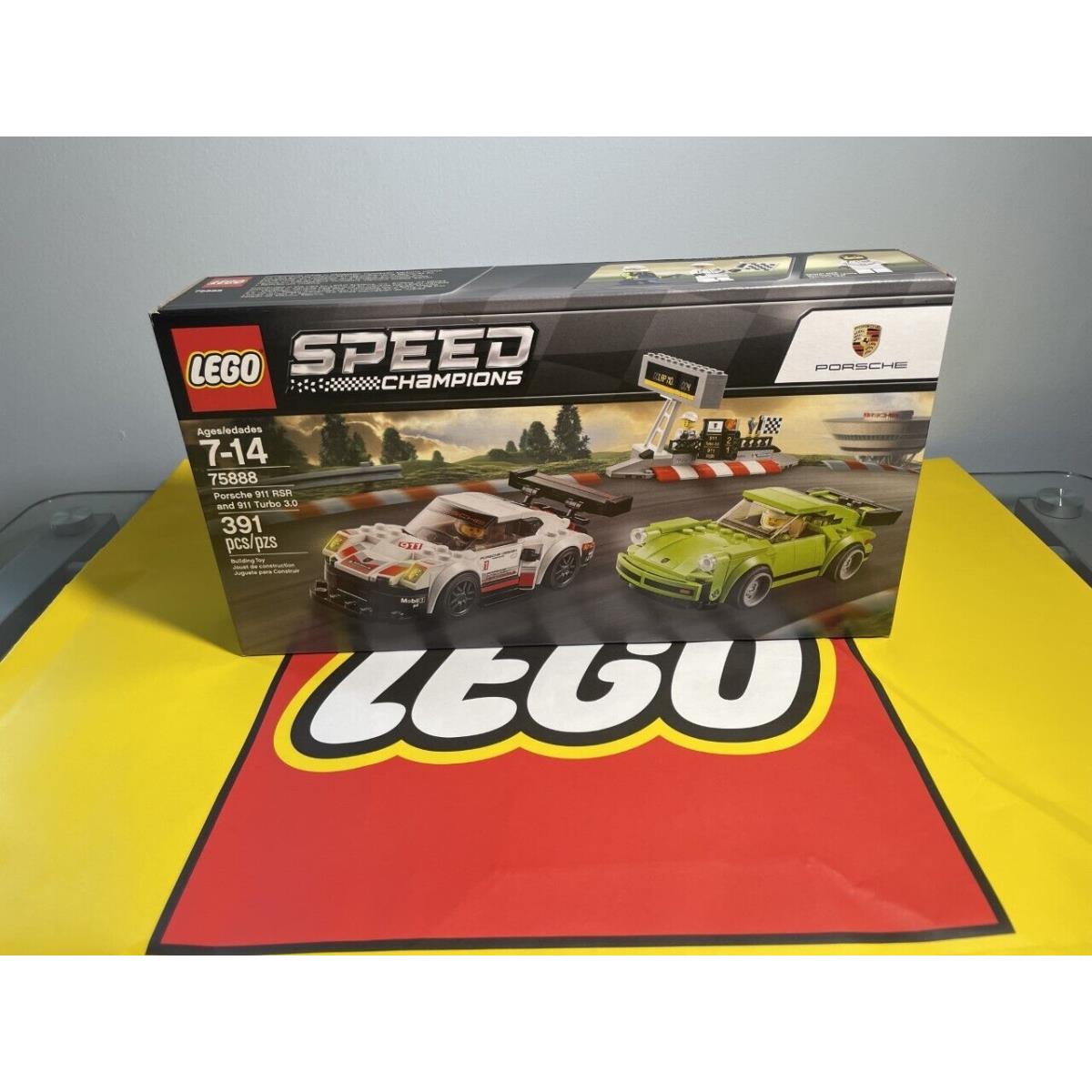 Lego Speed Champions 75888 Porsche Rsr Turbo 911 Turbo 3.0 Box