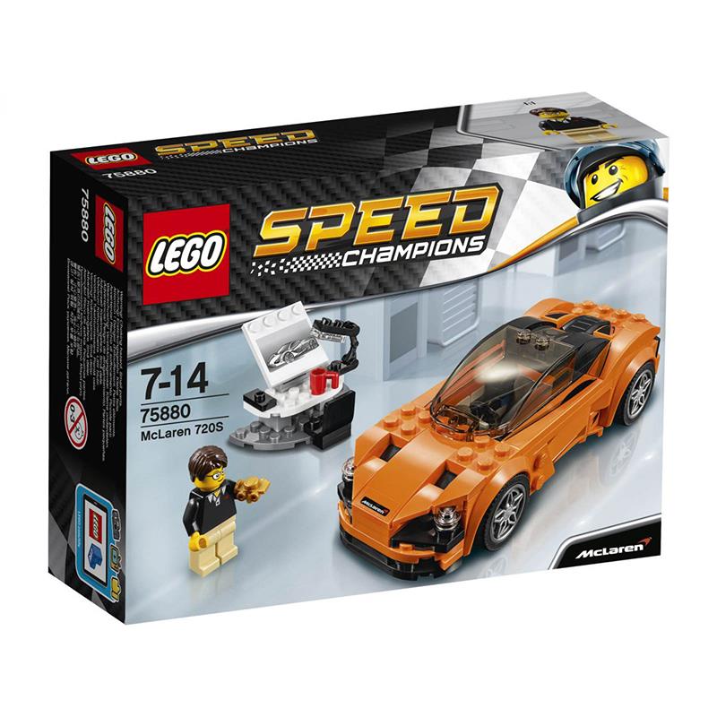 Lego Mclaren 720S 75880 Set Box Speed Champions 1 Minifig