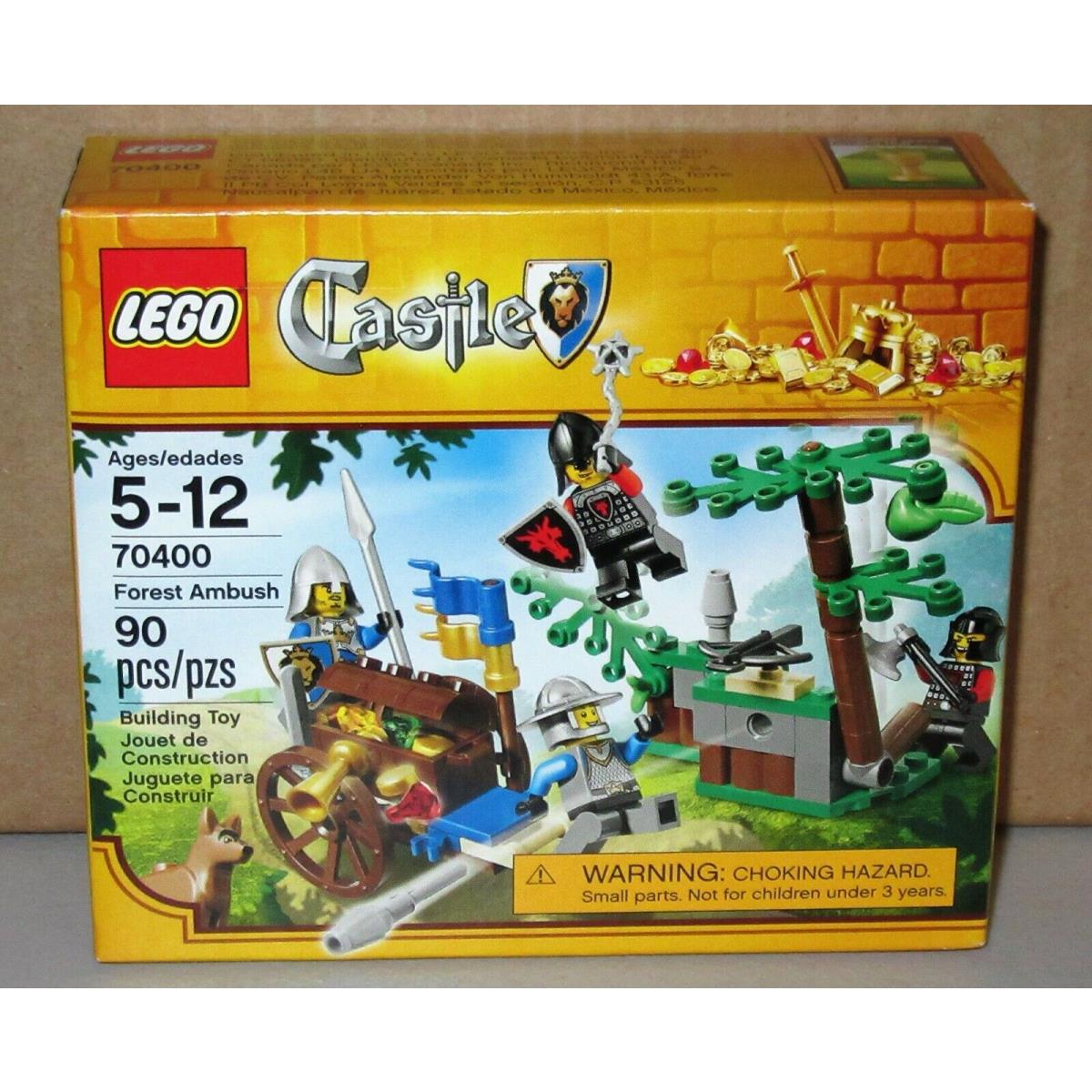 Lego Castle 70400 Forest Ambush Retired Nisb Knights Dog