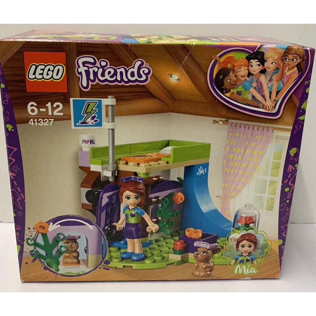 Lego Friends Mia`s Bedroom 41327 Building Kit 86 Pcs Playset Retired Set Toy
