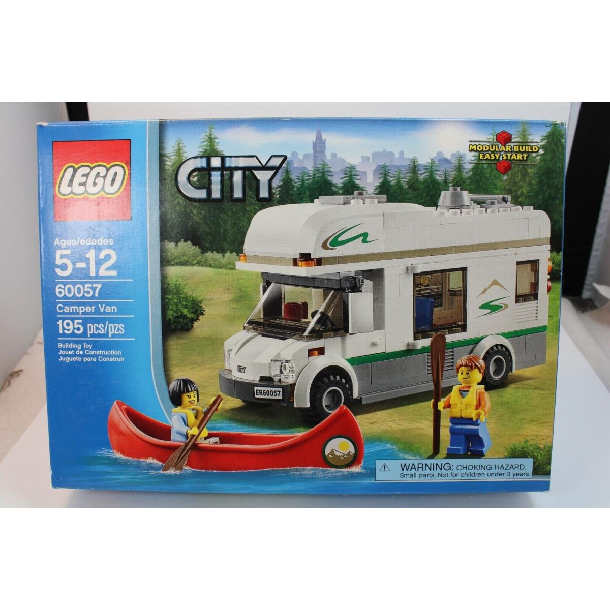 A2 Lego City Complete Set 60057 Camper Van