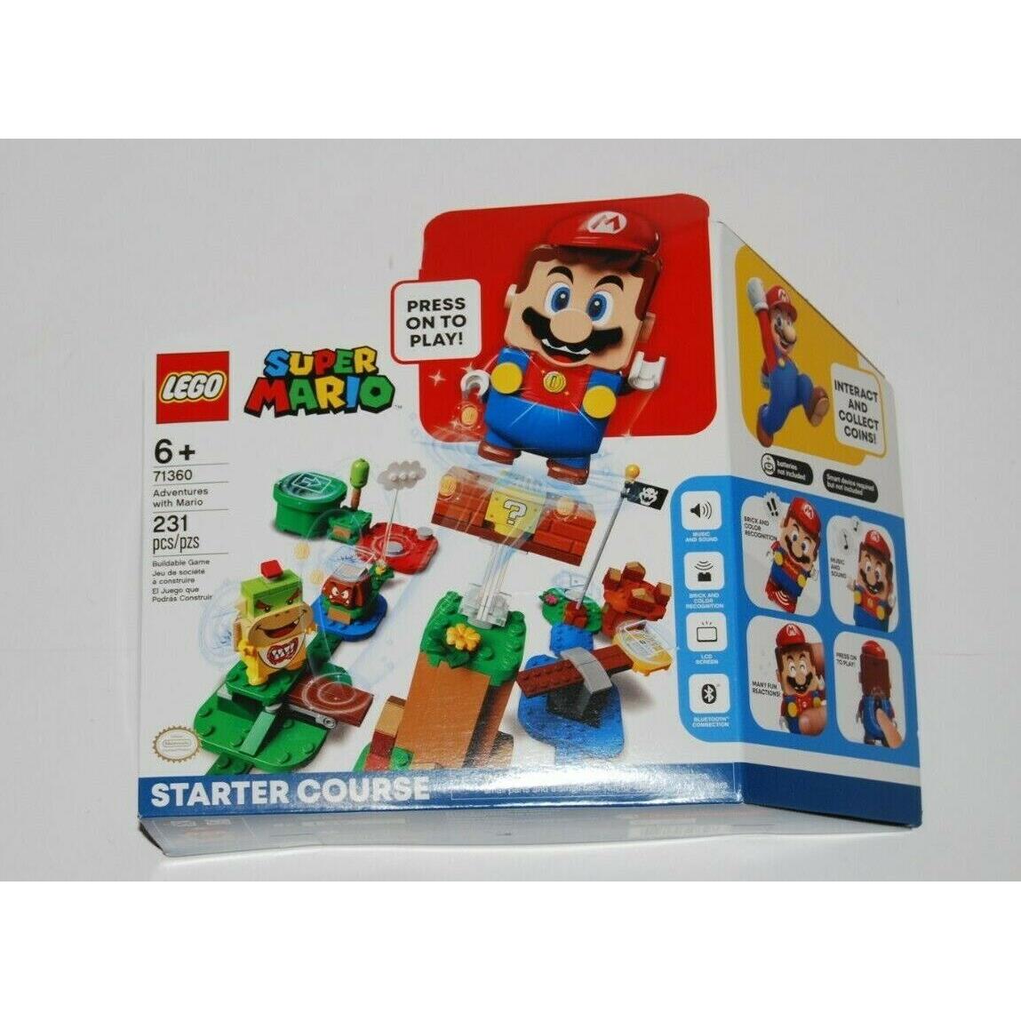 Lego Super Mario Adventures Mario Starter Course 71360 in Hand Ships Now