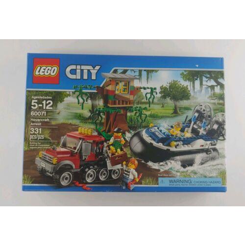 Lego 60071 Hovercraft Arrest City Off-roader Treehouse Police Retired Set