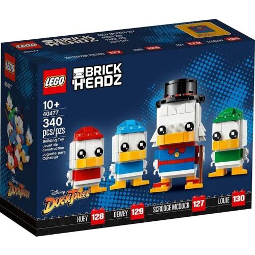 Lego: Brickheadz - 40477 Building Toys 340 Pieces Ages 10+ Scrooge Mcduck