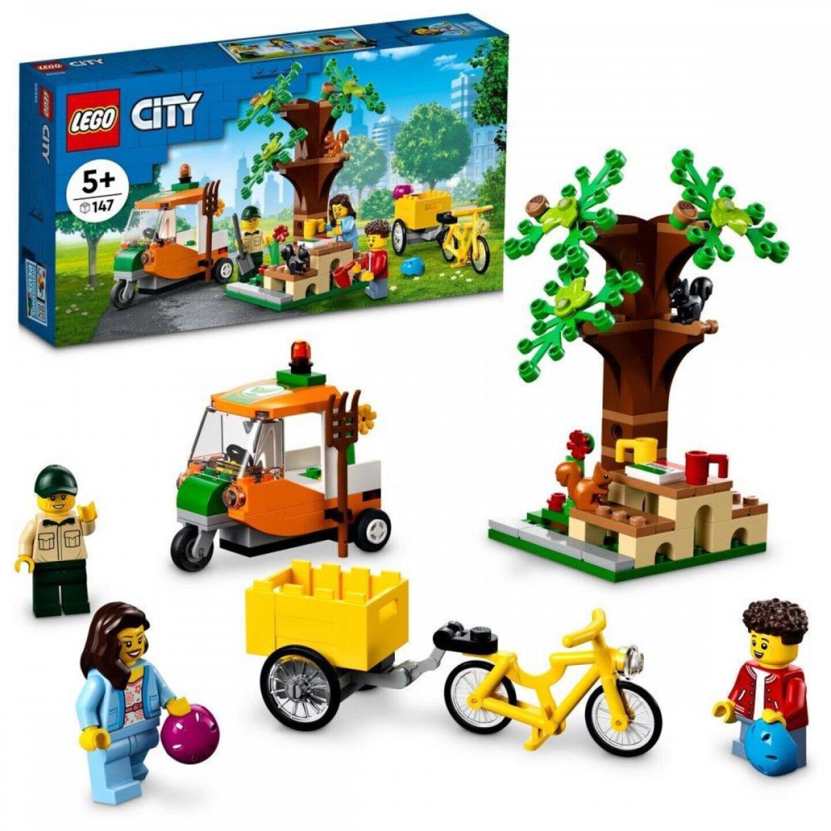 Lego City: Picnic in The Park 60326 Building Kit 147 Pcs