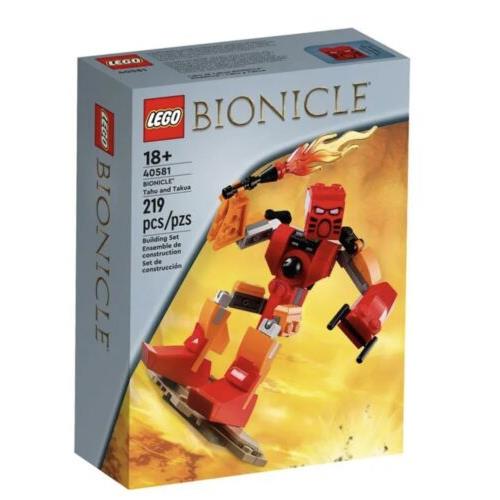 Lego 40581 Bionicle Tahu and Takua Gwp Set