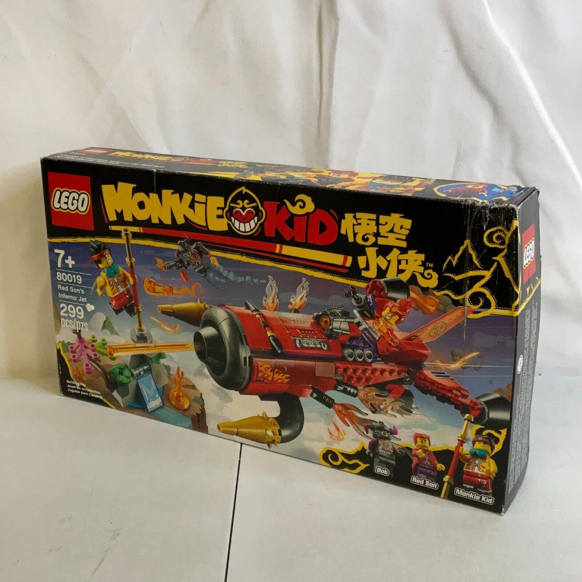 Lego 80019 Monkey Kid Redsun`s Inferno Jet 299 Pieces Complete Set