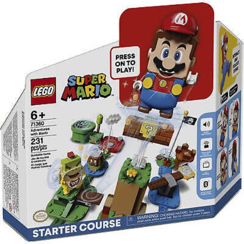 Lego Super Mario Adventures with Mario Starter Course 231 Piece Building Set 71
