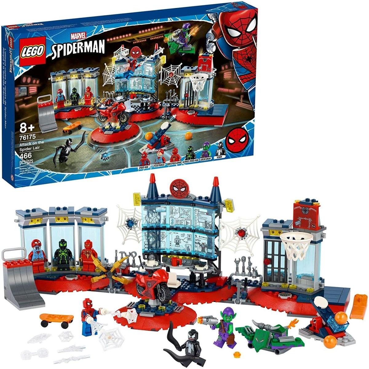 Lego Marvel Super Heroes 76175 Attack On The Spider-lair