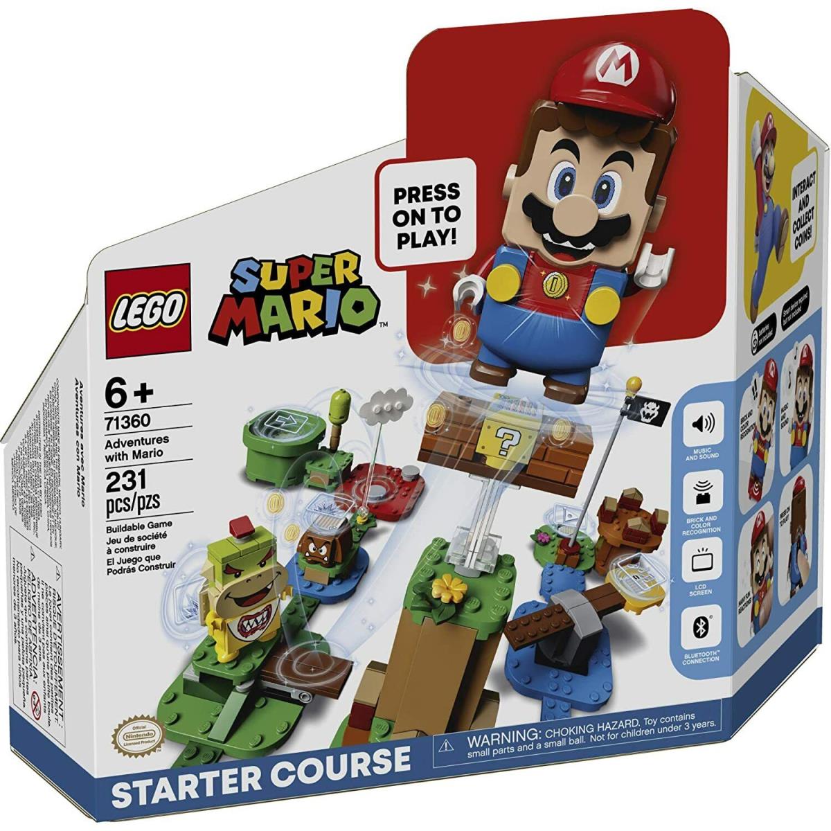 Lego Super Mario Adventures Starter Course 71360 IN Hand Nintendo Fun