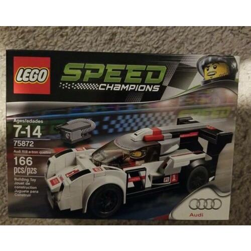 Lego Speed Champions 75872 - Audi R18 E-tron Quattro - Retired Rare