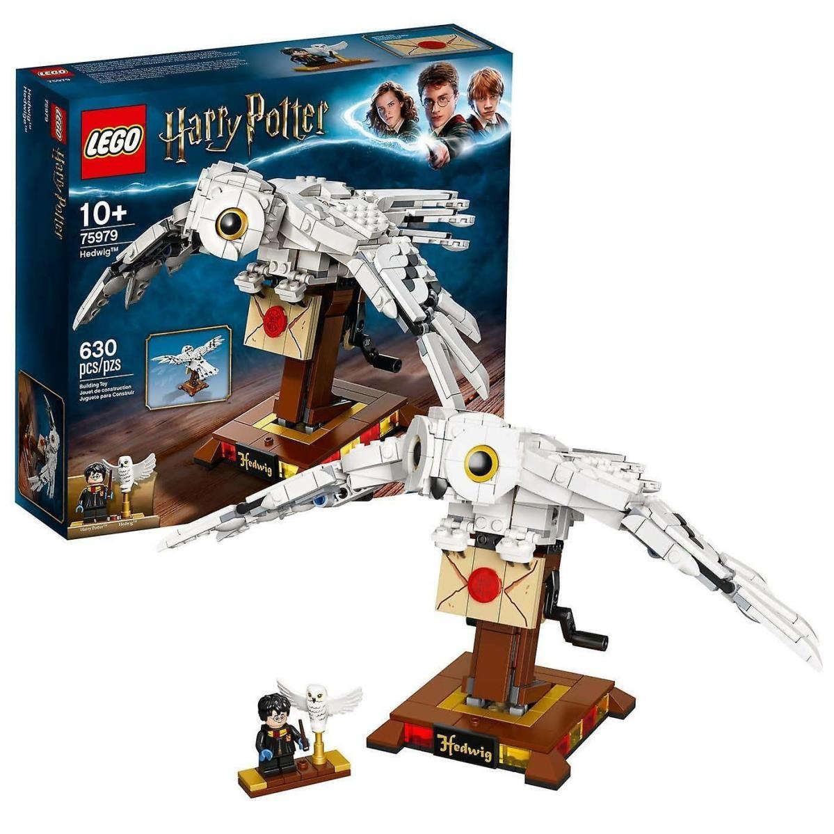 Lego Harry Potter 75979 Hedwig Building Toy 630 Pieces +