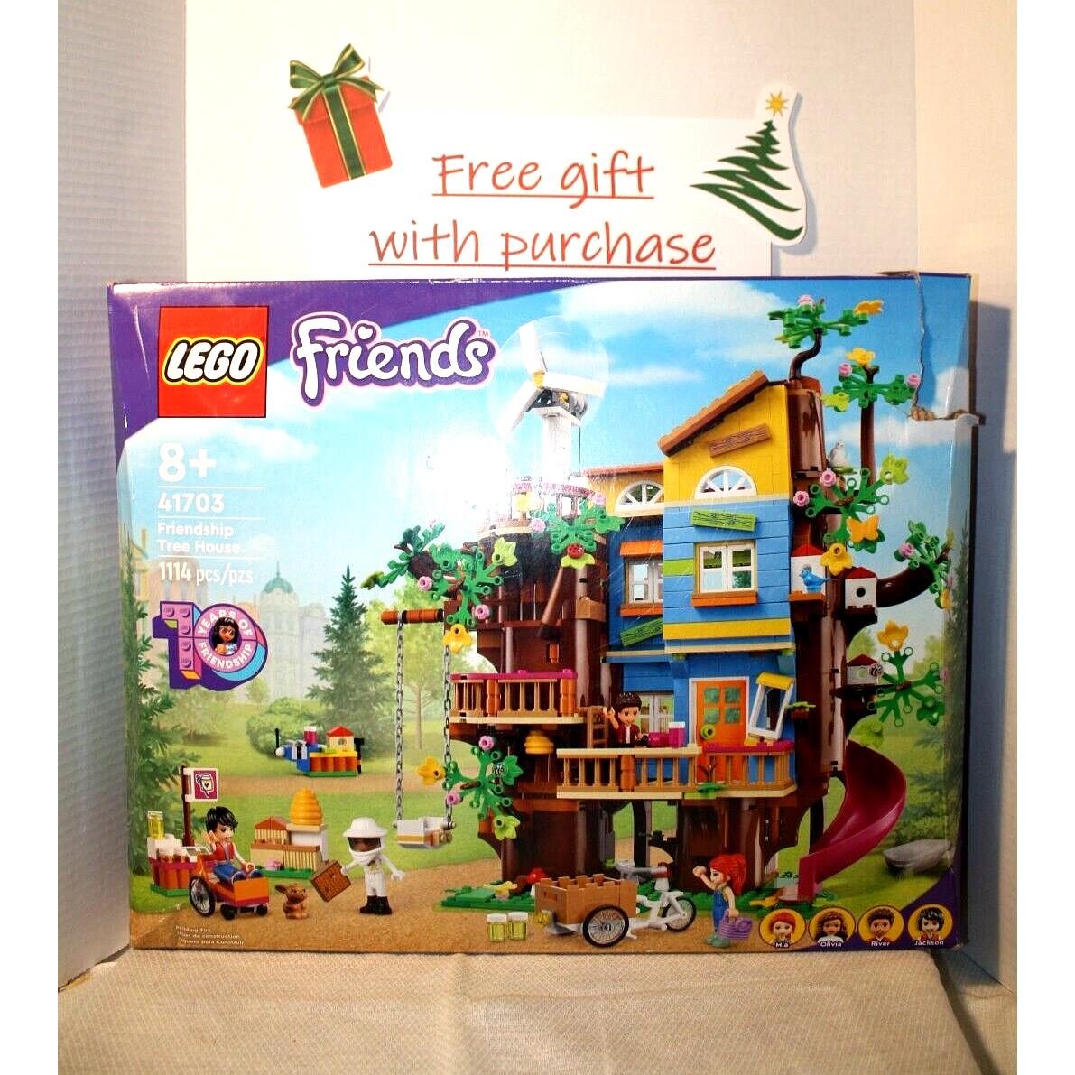 Lego Friends 41703 Friendship Tree House 1114 Pieces w/ Free Gift