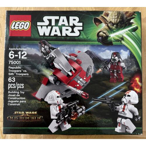 Lego Star Wars 75001 Republic Troopers vs Sith Troopers Retired