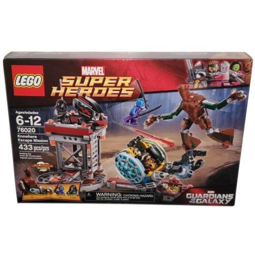 Lego Marvel Super Heroes Set 76020 Knowhere Escape Mission Guardians of Galaxy
