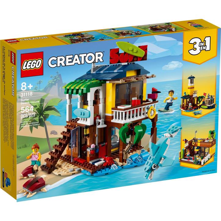 Lego 31118 Creator 3-in-1 Surfer Beach House