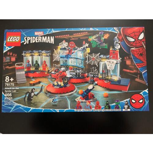 Lego Spider-man- Attack On The Spider Lair 76175