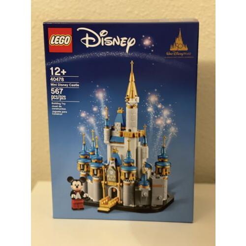 Lego Mini Disney Castle 40478 Walt Disney World 50th Anniversary IN H