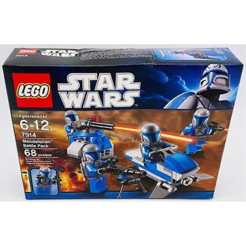 Lego Set 7914 Star Wars Mandalorian Battle Pack - 68 Pcs