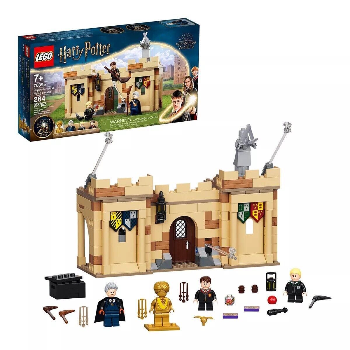 Lego Harry Potter Hogwarts First Flying Lesson 76395 Building Toy 264 Pieces
