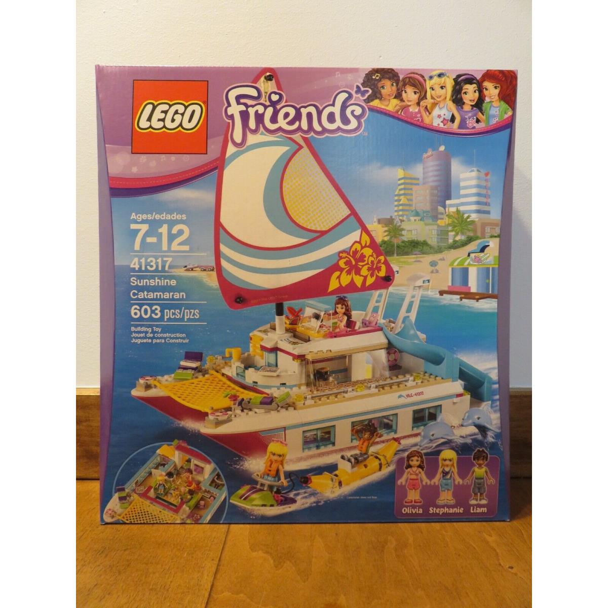 Lego Friends 41317 Sunshine Catamaran Retired