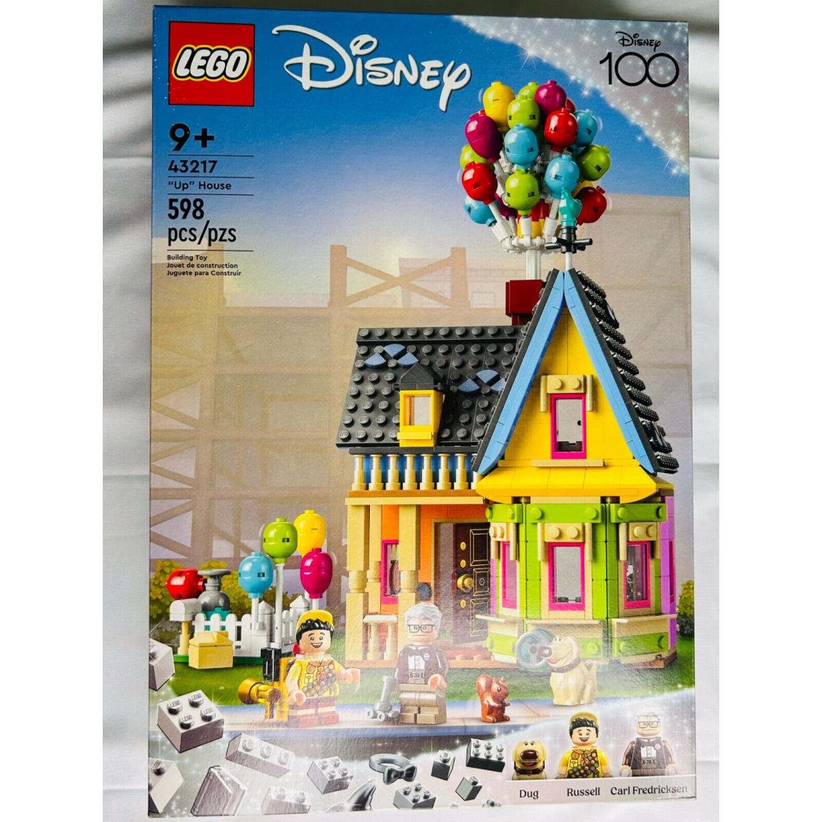 Lego Disney and Pixar Up House 43217 Disney 100 Celebration Building Ships Now
